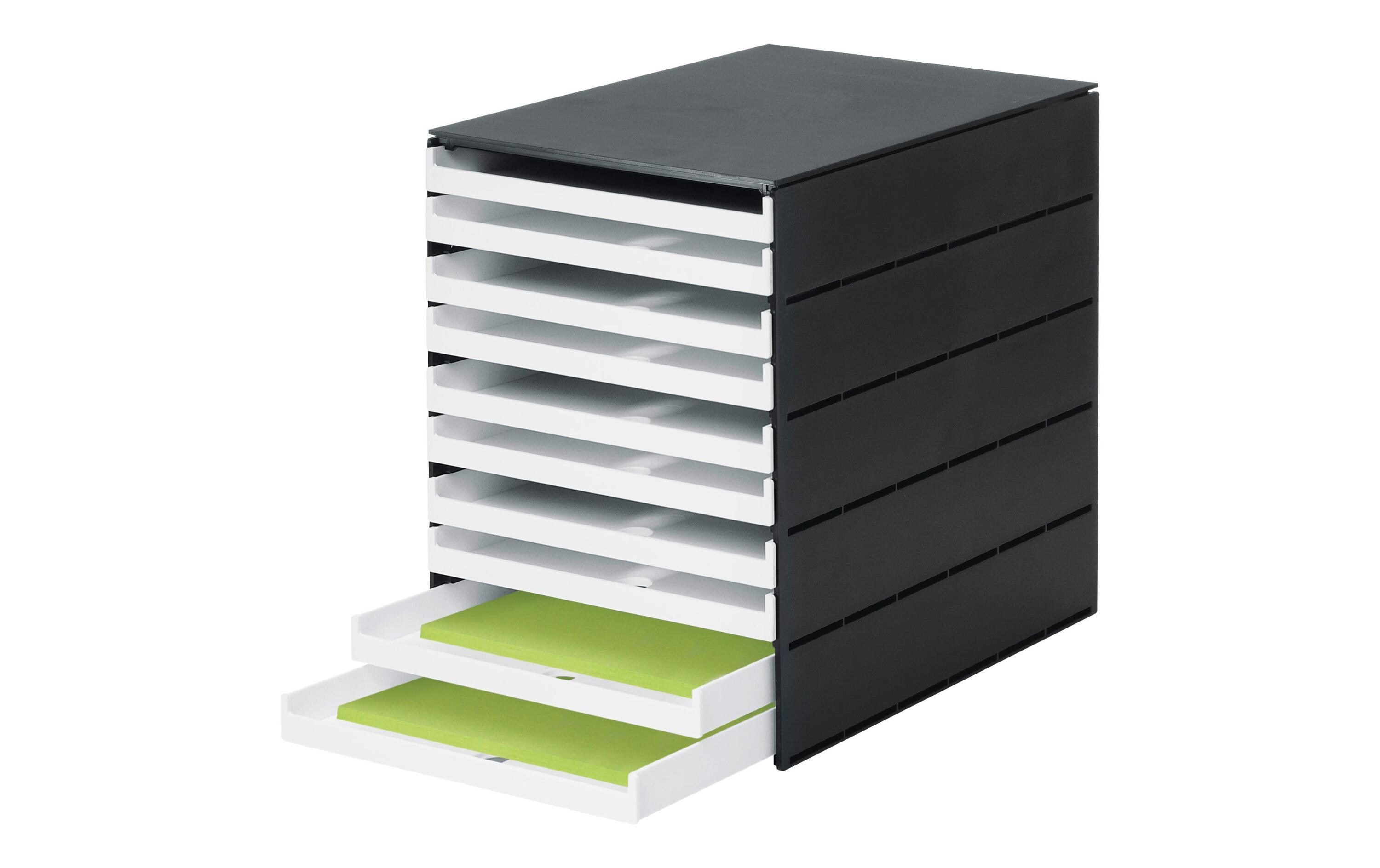 Schubladenbox styroval pro 20 mm 10 Schubladen, offenSchubladenbox
