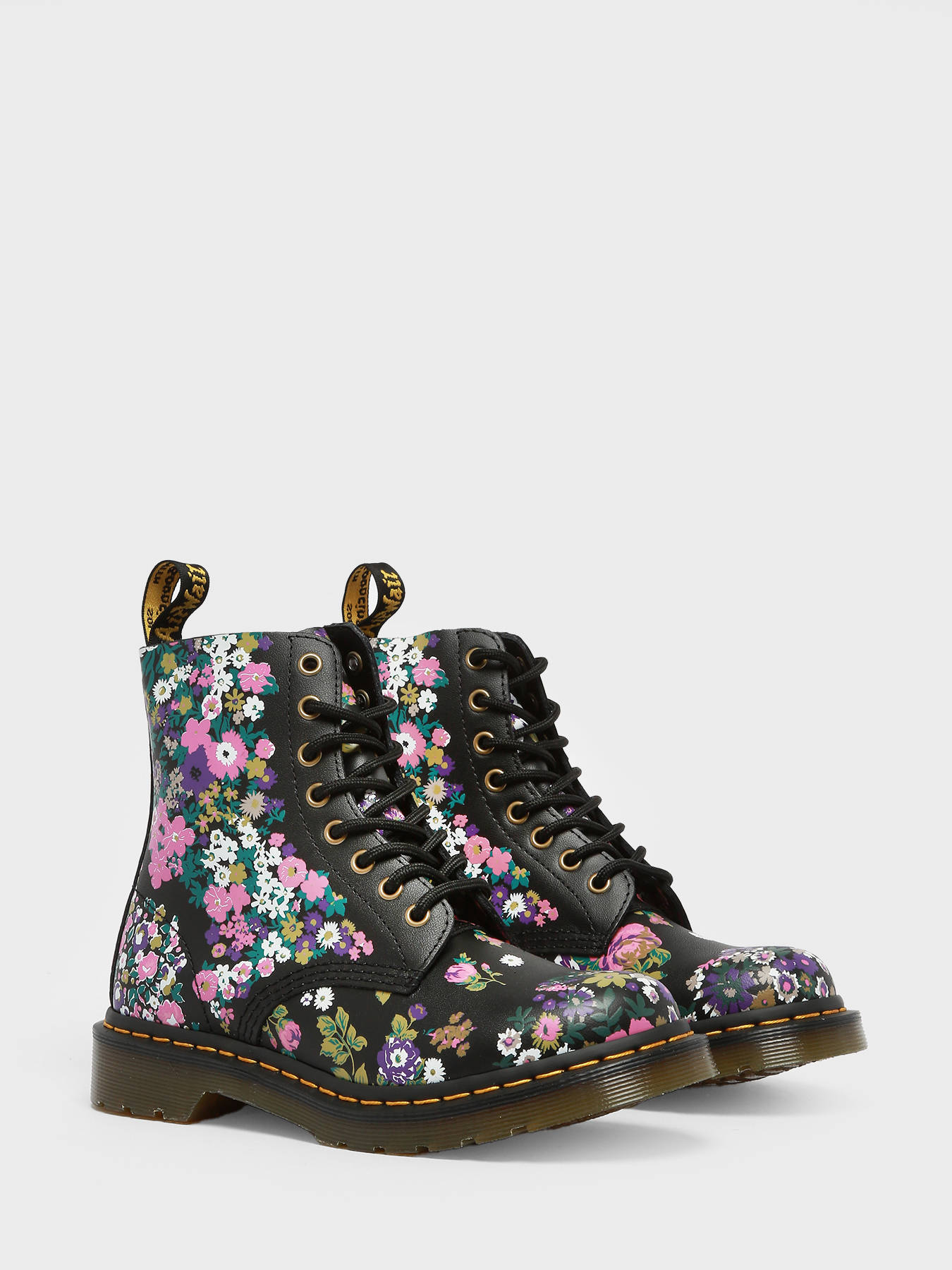 Bottines 1460 Pascal Floral en cuir DR MARTENS