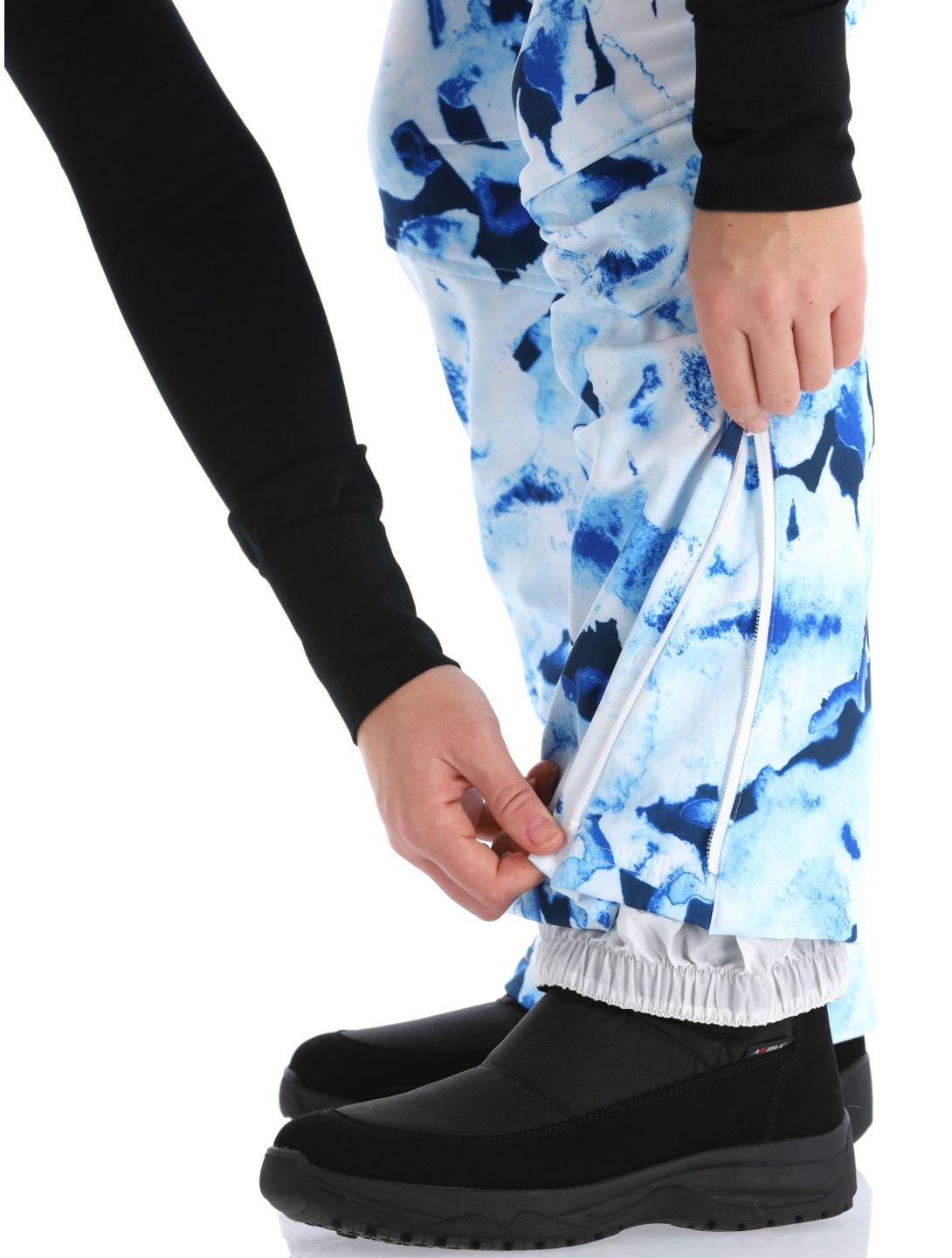 Torien-W softshell skibroek dames  kort model
