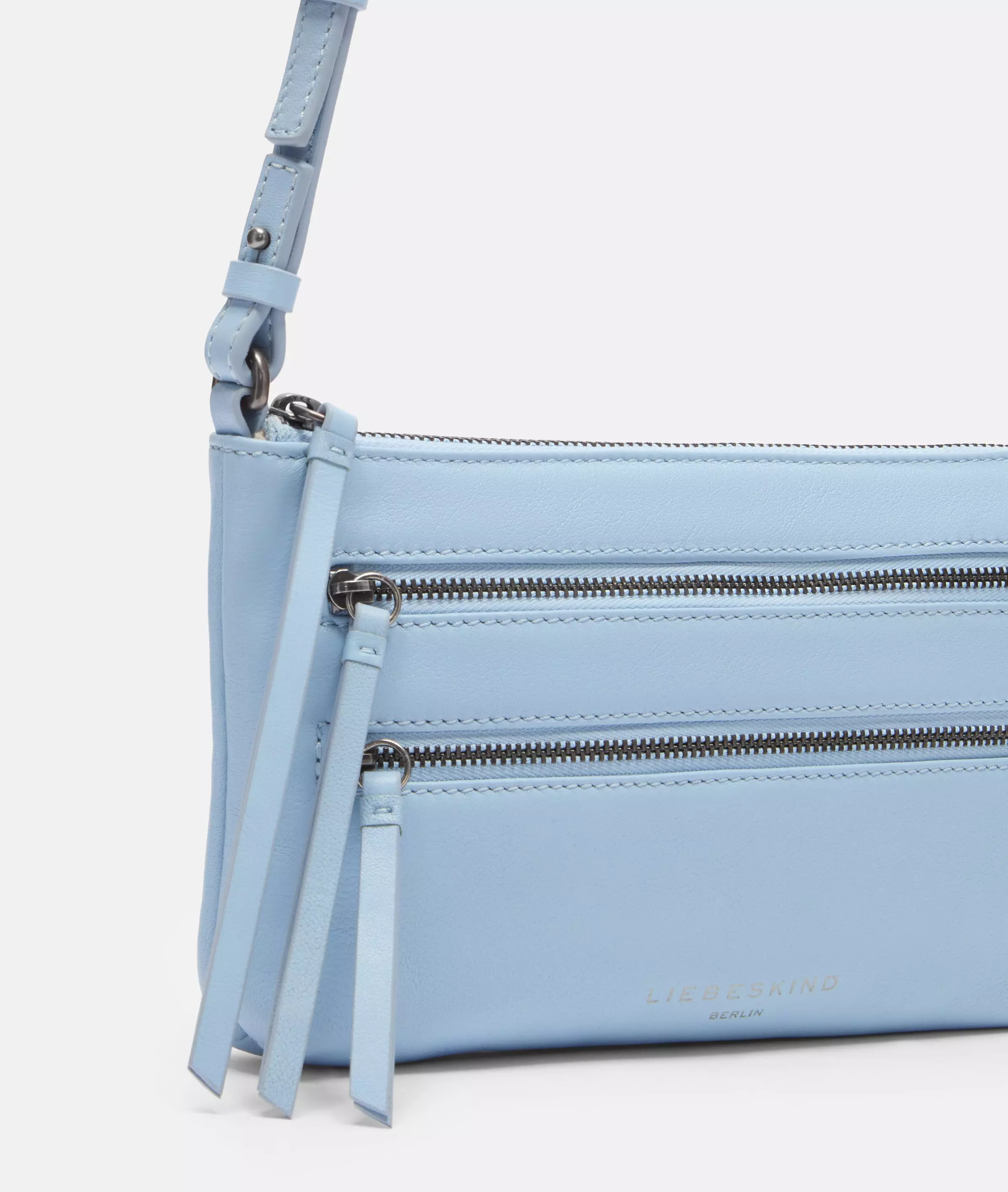Crossbody Handy shoulder bag made from soft sheepskin