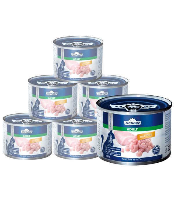 Dehner Premium Nassfutter für Katzen Adult