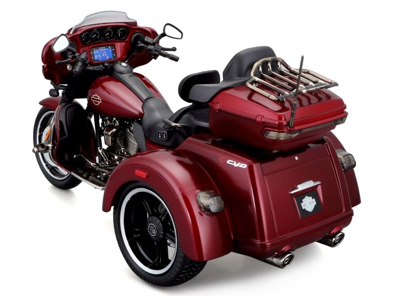 Maisto Motorrad Harley Davidson Trike CVO Tri Glide 2021 1: Sammlermodell im Massstab 1:12