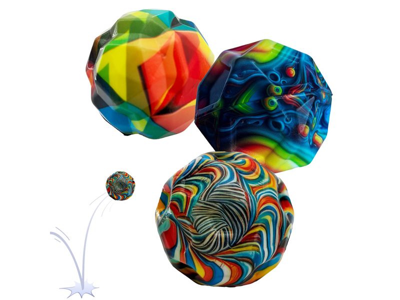 Schildkröt Funsports High Bounce Balls 3er Set Ball-Set mit beeindruckenden Sprungeigenschaften
