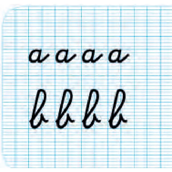 Ardoise wonday carton effaçable 17,6x25cm face      seyes + unie coloris blanc
