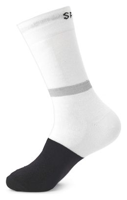 Paire de Chaussettes Spiuk Top Ten Hiver Blanc