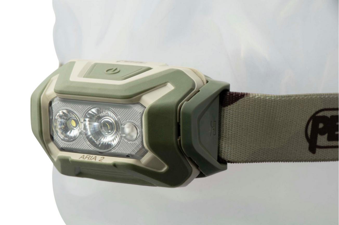 Petzl Aria 2, camo E070BA01, hoofdlamp