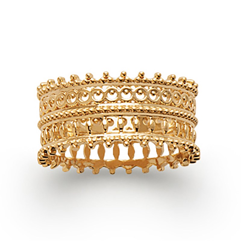 Bague Femme - Plaqué Or