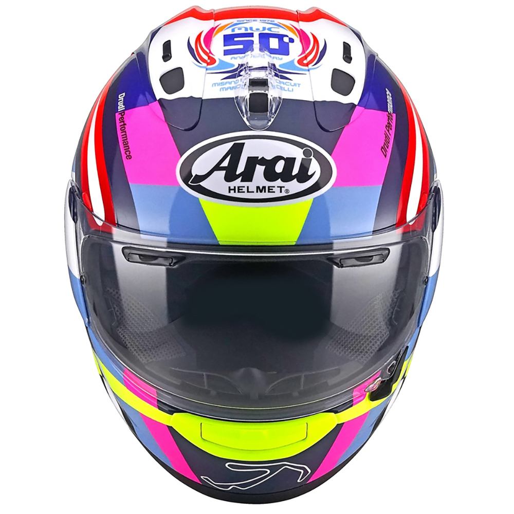 Arai - Casque RX-7V Evo Misano Multicolore