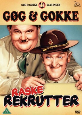 Laurel And Hardy - Great Guns / Gøg Og Gokke - Raske Rekrutter - DVD