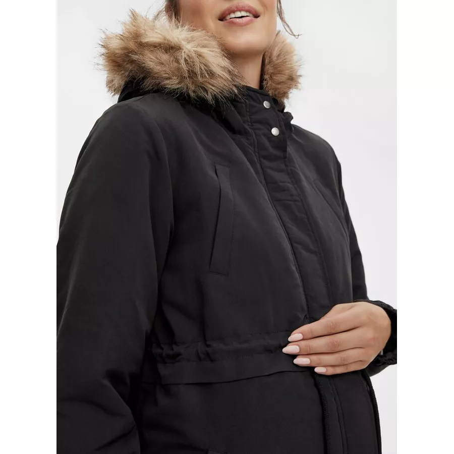 mama;licious Umstandsparka MLJESSA Black