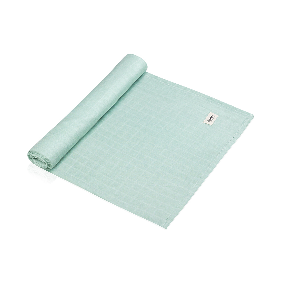 Lionelo Bambus Baby-Wickeltuch Bamboo Swaddle Green Mint
