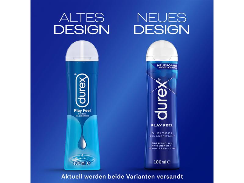 Durex Gleitgel Play Feel 100 ml Leichtes Gleitmittel
