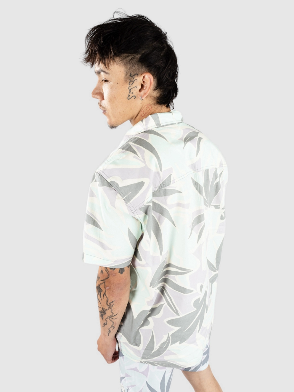 O'Neill Og Eco S/Slv Standard Seafoam Shirt seafoam white