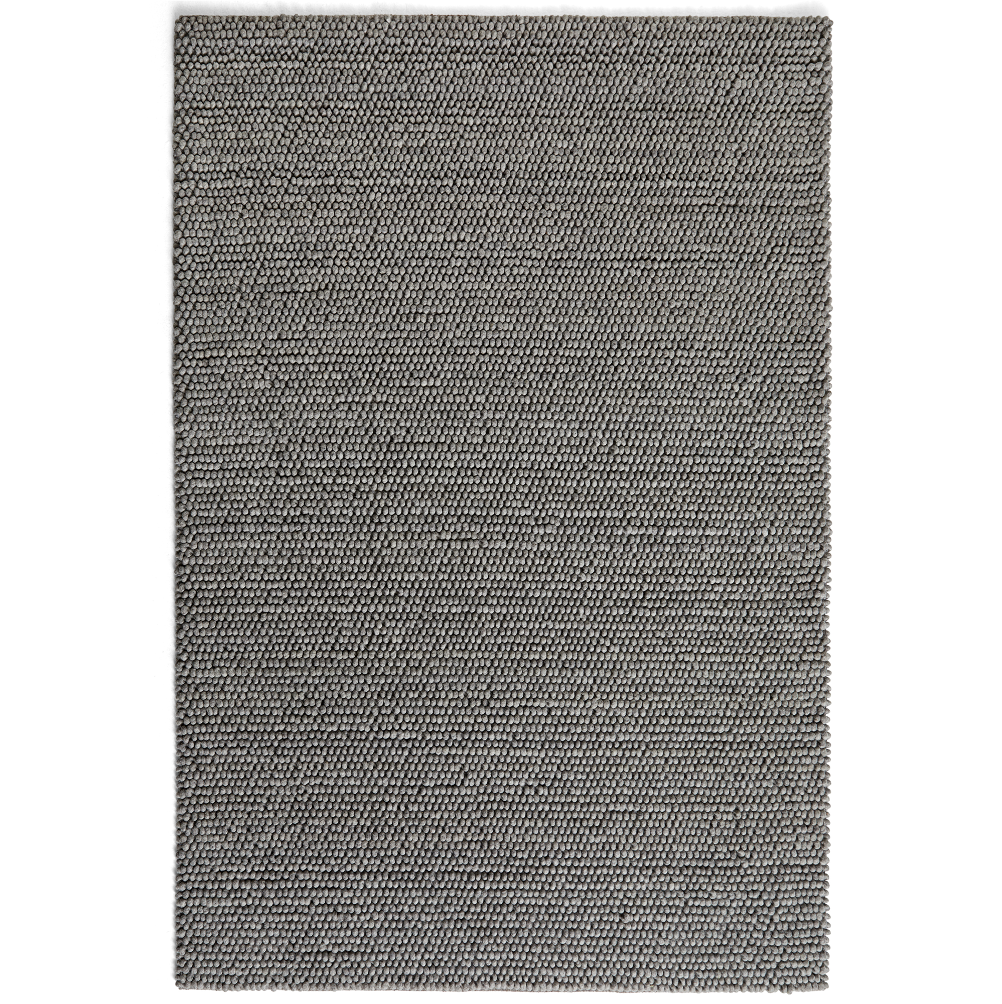 Vloerkleed Peas medium grijs 200x300 cm