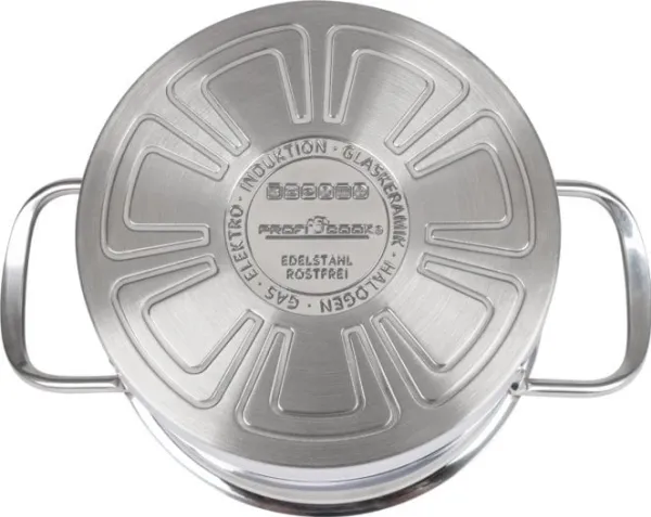 ProfiCook PC-KTS 1224, Blandet sæt, Rustfrit stål, Rustfrit stål, Rustfrit stål, Rustfrit stål, Rustfrit stål
