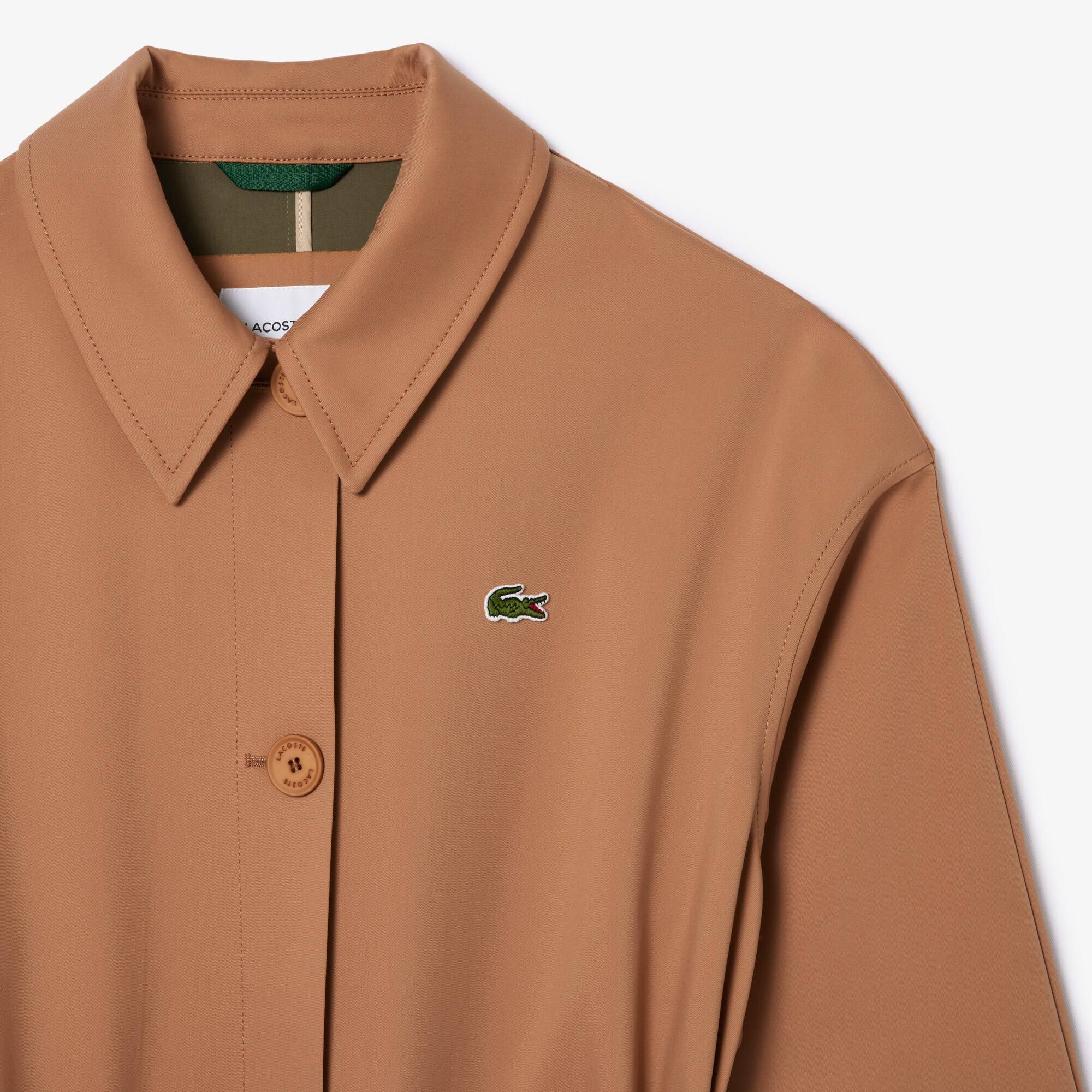 LACOSTE x Bandier Mantel aus Baumwolle Jacken & Mäntel - Braun - Lacoste - Damen