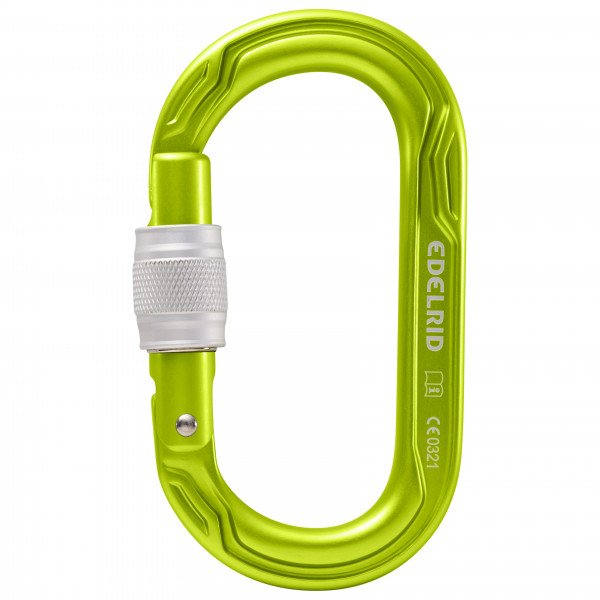 Edelrid - Oval Power 2500 Screw II - Mousqueton à vis