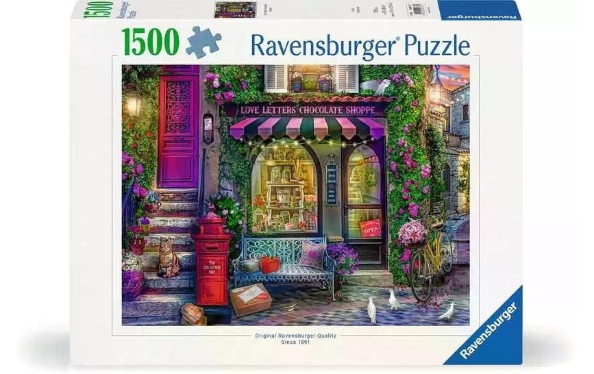 Ravensburger Puzzle »Liebesbriefe und Schokolade«