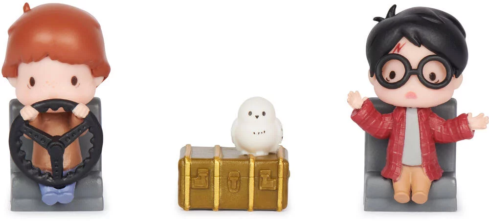 HARRY POTTER - MULTIPACK 3 FIGURINES VOITURE VOLANGE MOMENTS MAGIQUES WIZARDING
