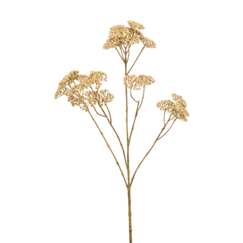 Emerald kunstbloem Achillea spray crème 72cm