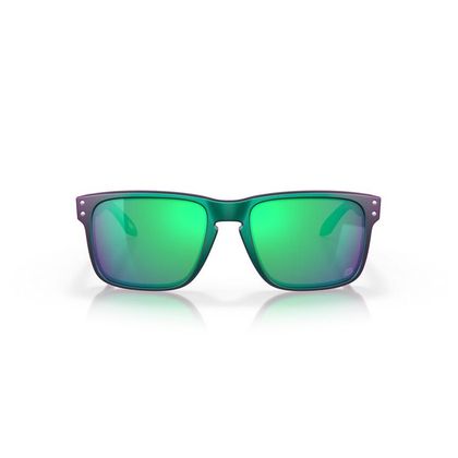 Lunettes de soleil Oakley Holbrook Troy Lee Designs Series - Prizm - Violet / Blanc
