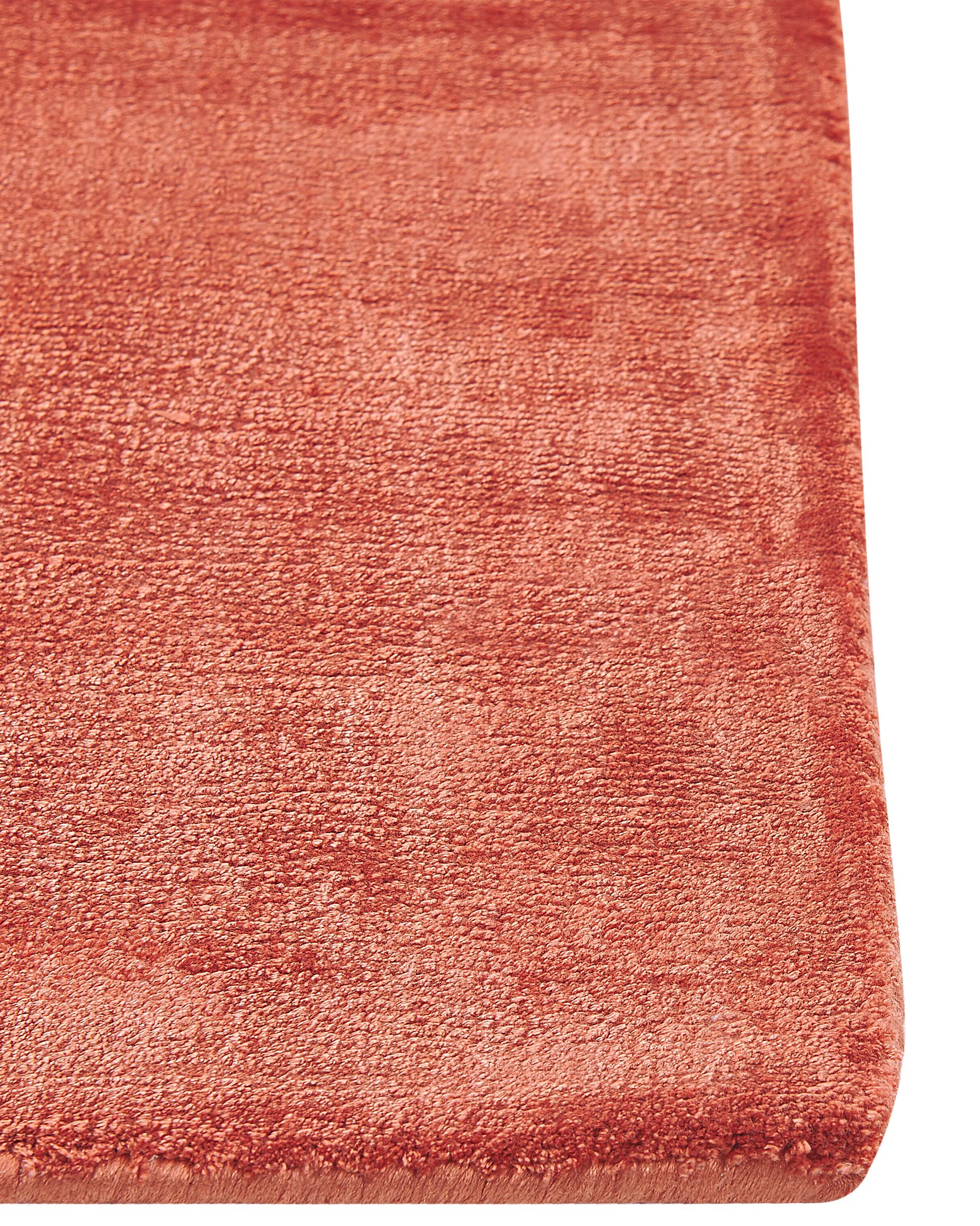 Vloerkleed GESI II Oranje 80 x 150 cm Viscose
