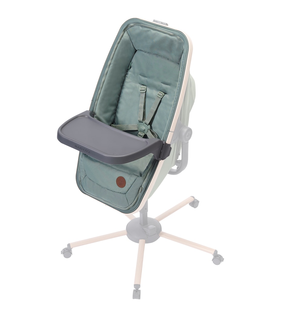 Alba Essensset 6 M - 3 Y   0 - 15 kg    Einfach zu reinigen |    Einfach zu installieren |    Gepolsterter Sitz |    100 % recycelte Materialien |