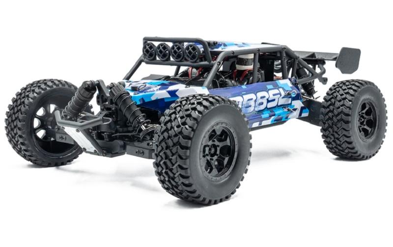 Buggy DB8SL Brushed Blau, ARTR, 1:8<br>4WD Off-Road Desert Buggy im Massstab 1:8