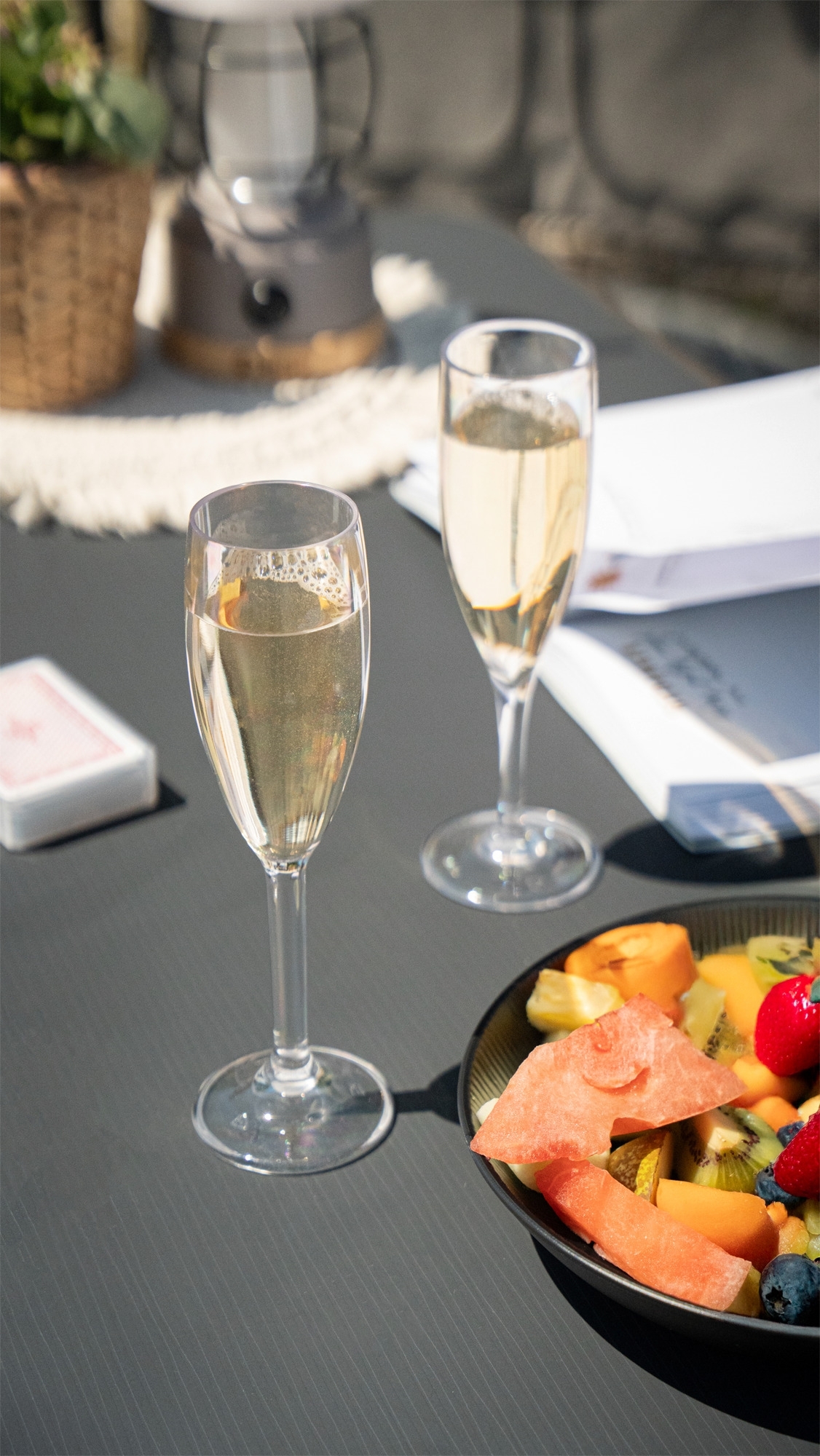 Berger Acryl Champagnerglas-Set 2-tlg. 150 ml