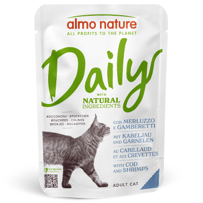 Almo Nature PFC Kabeljau & Garnelen 30x70g