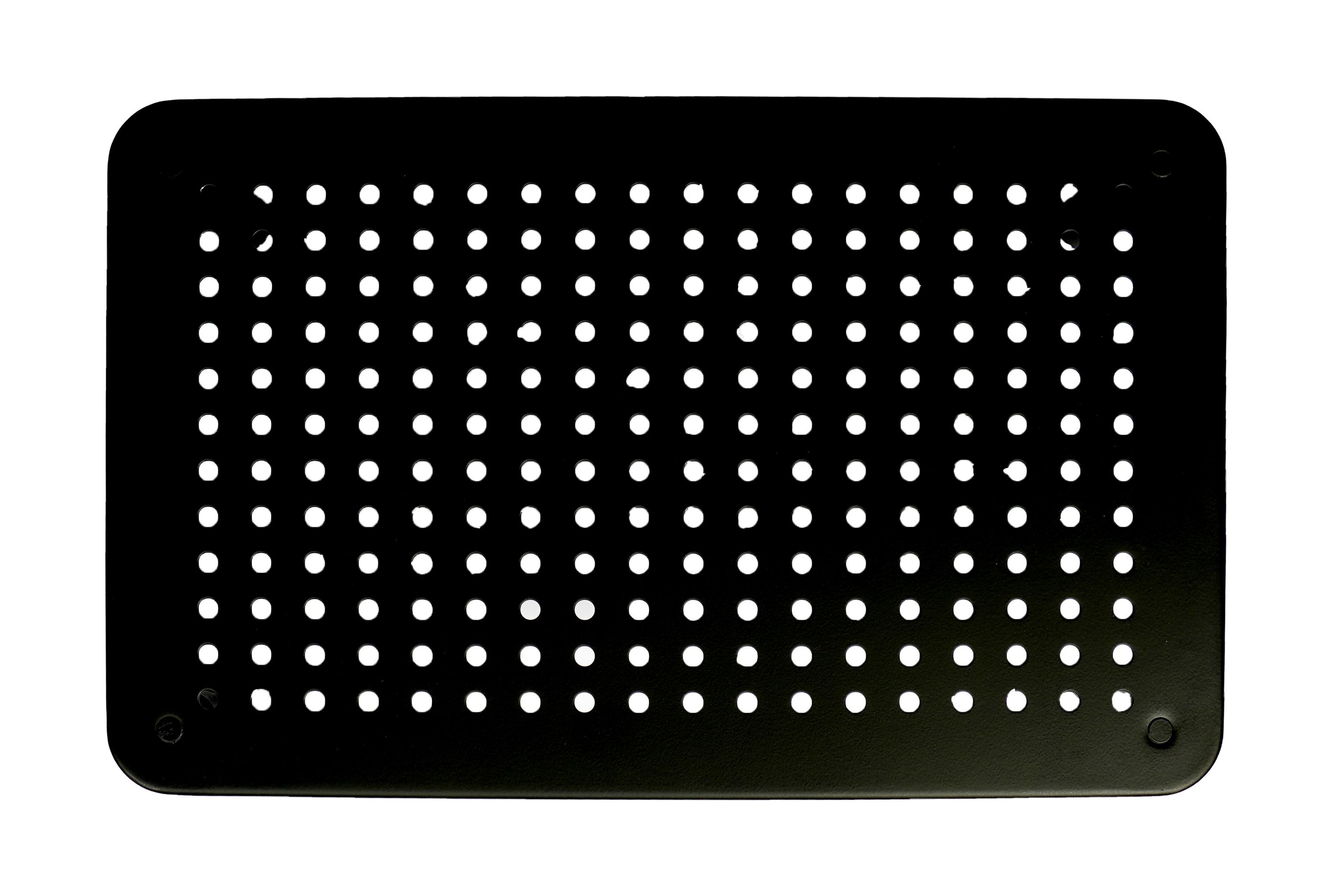 Stehtisch Monitorständer 37 x 23.5 cm schwarz
