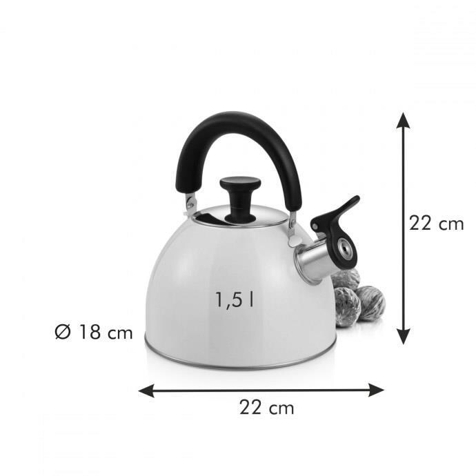 Tescoma Flötenkessel PERFECTA Cream 1.5 l
