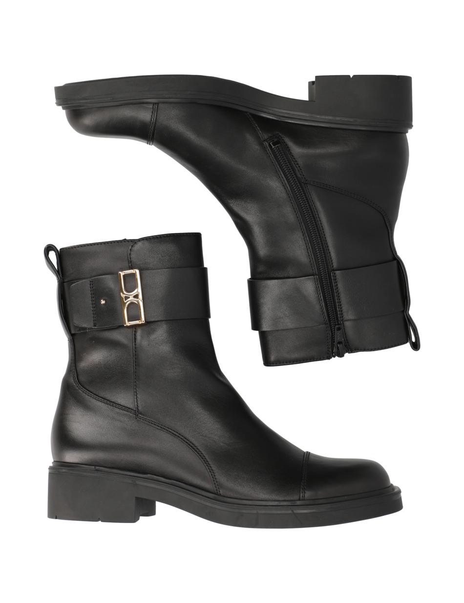 Glattleder Boot