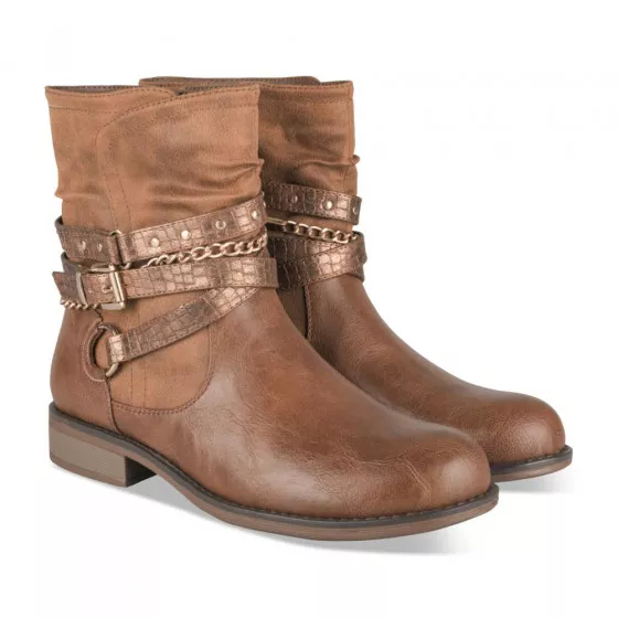 Bottines COGNAC PHILOV