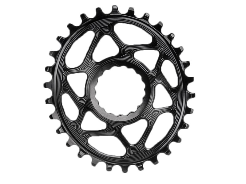 Absolute Black RaceFace Oval klinge til Boost sort