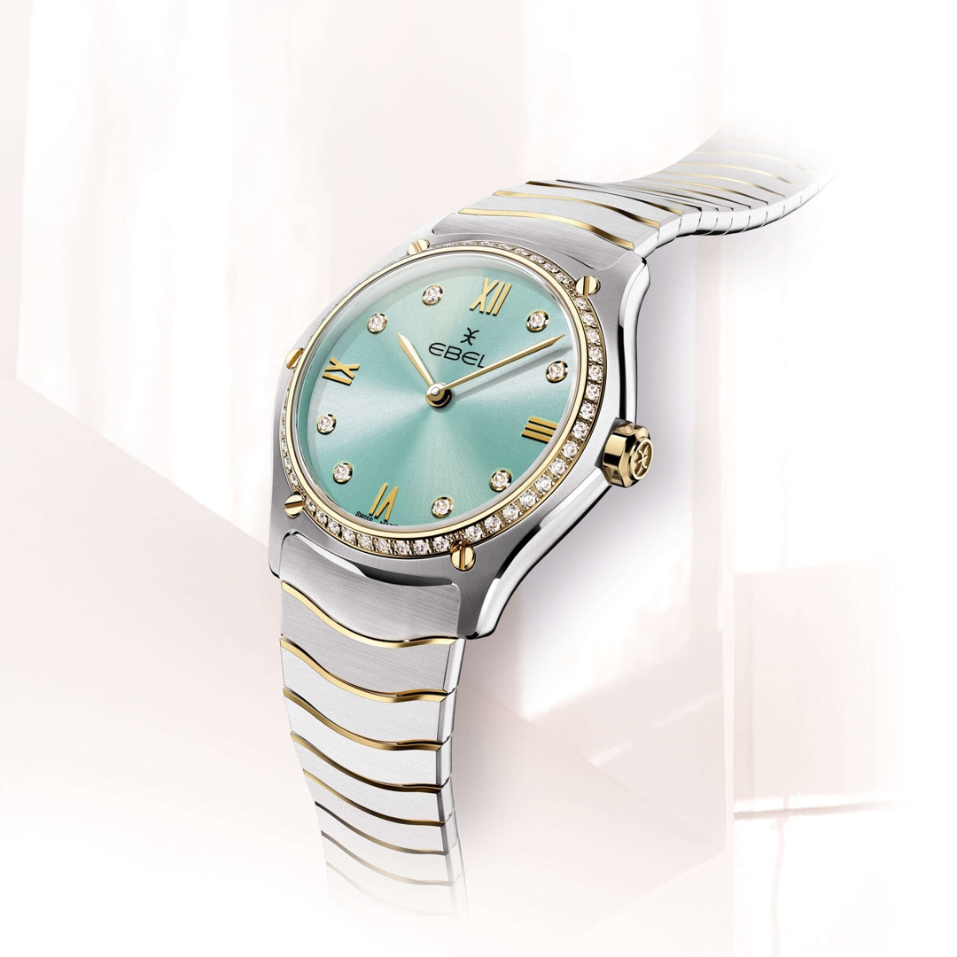 Ebel Sport Classic Lady Diamonds Mint Blue