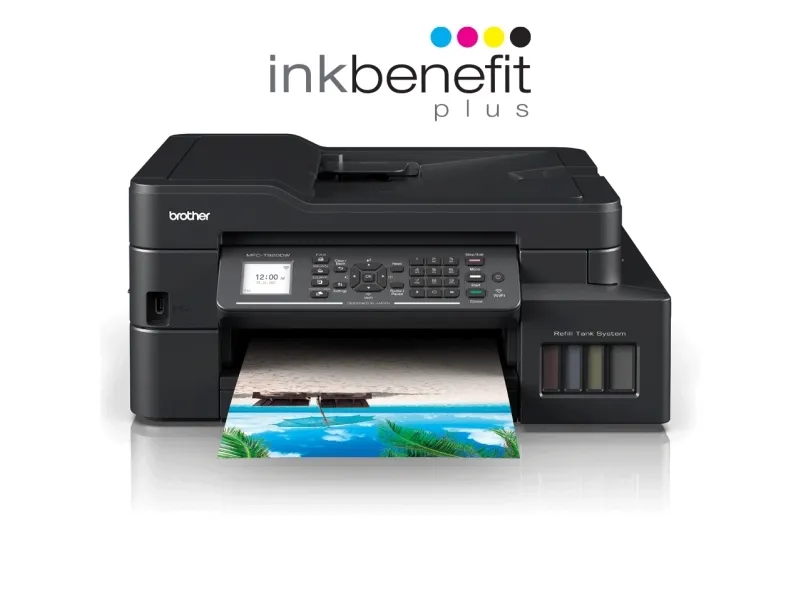 Brother MFC-T920DW - Multifunktionsprinter - farve - blækprinter - 215.9 x 355.6 mm (original) - op til 13 spm (kopiering) - op til 17 spm (udskriver) - 230 ark - 14.4 Kbps - USB 2.0, LAN, Wi-Fi(n)