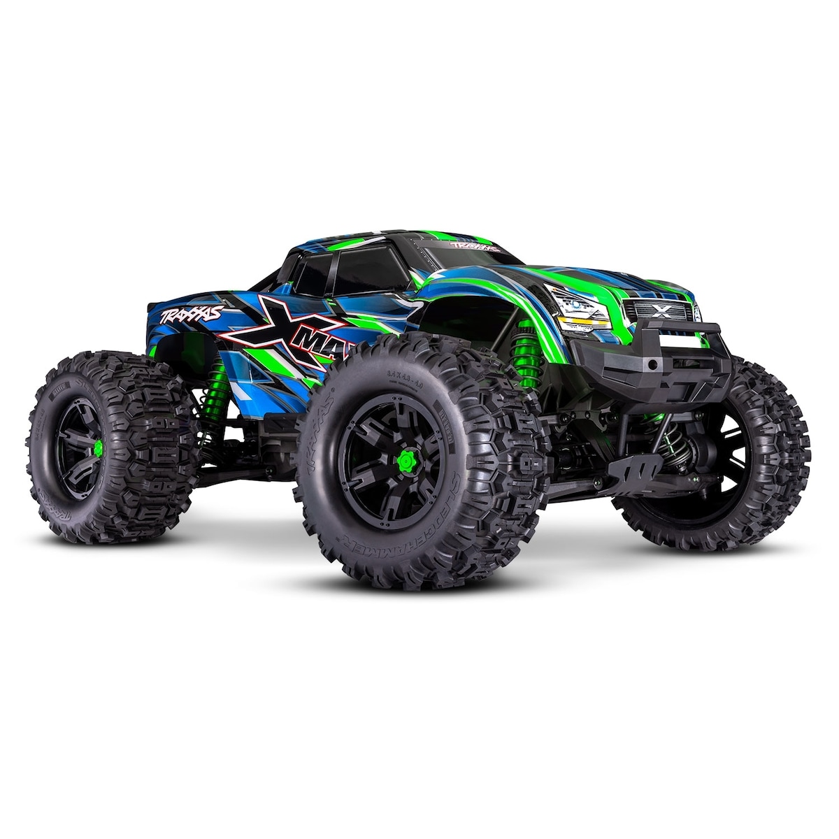 Traxxas X-Maxx 8S Belted Brushless 4WD TSM Green
