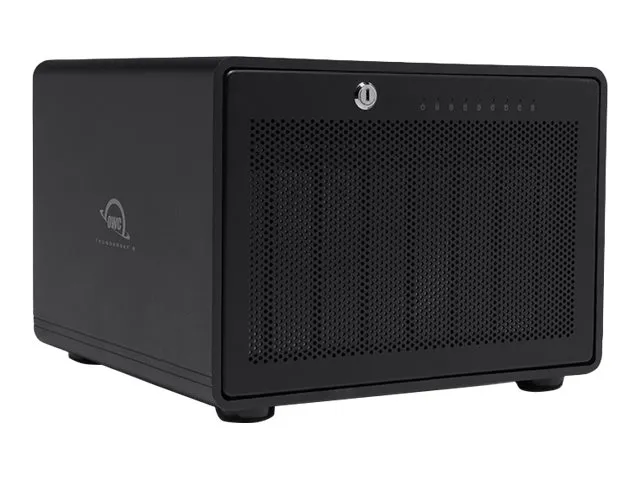 OWC ThunderBay 8 - Harddisk-array - 0 GB - 8 bays (SATA-600) - Thunderbolt 3 (ekstern)