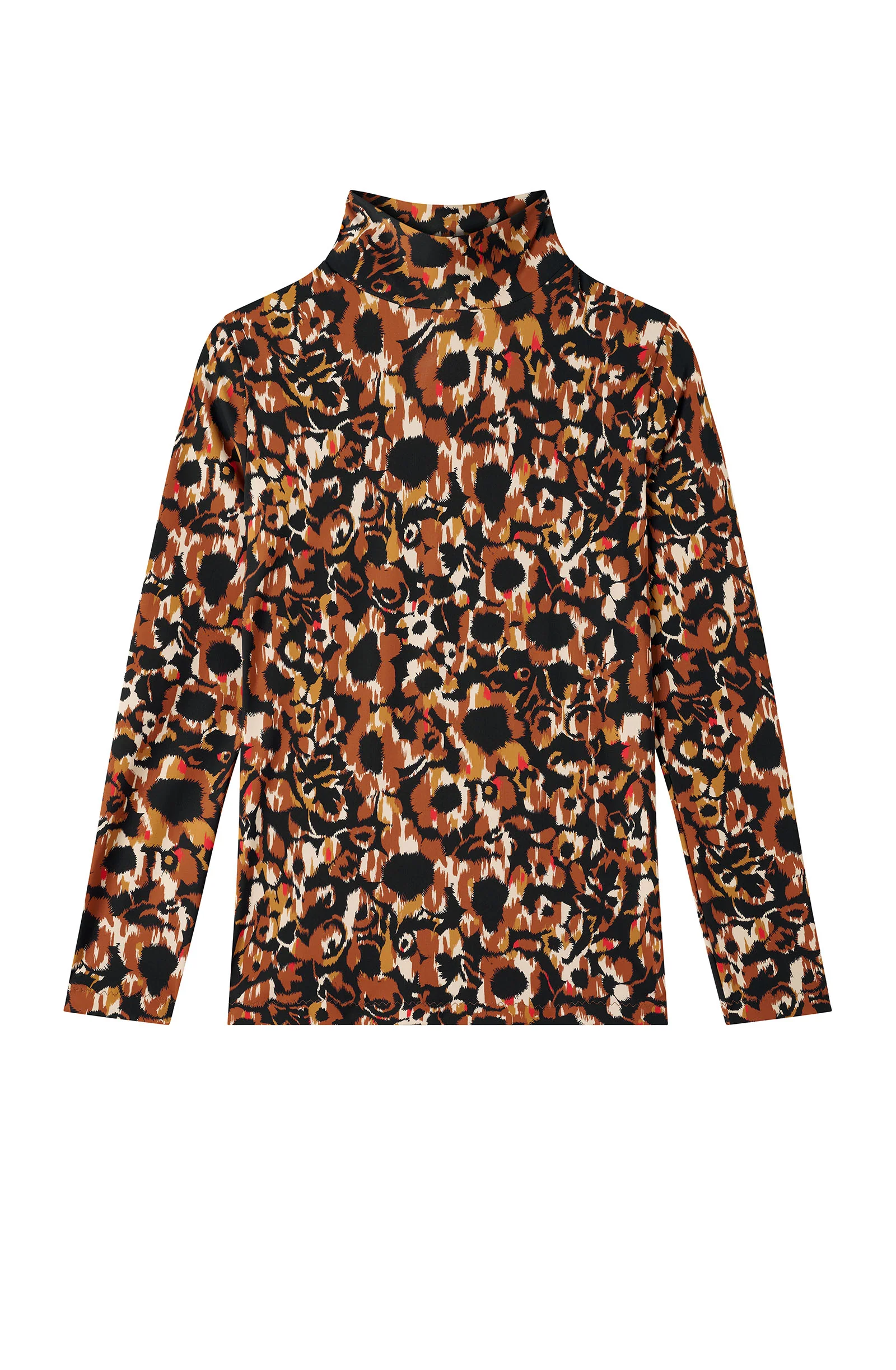 tao Top col montant imprimé poppys Poppys