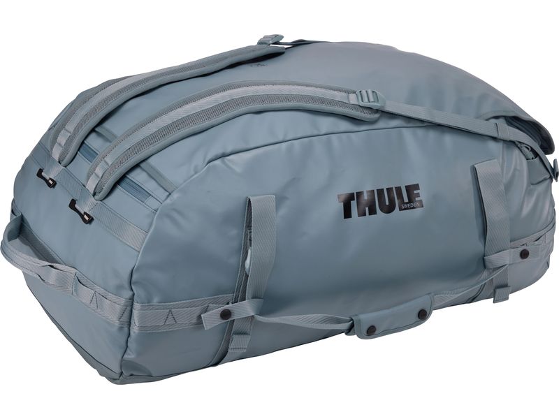 Thule Duffle Bag Chasm 90 l, Pond Gray Reisetasche und Rucksack in einem