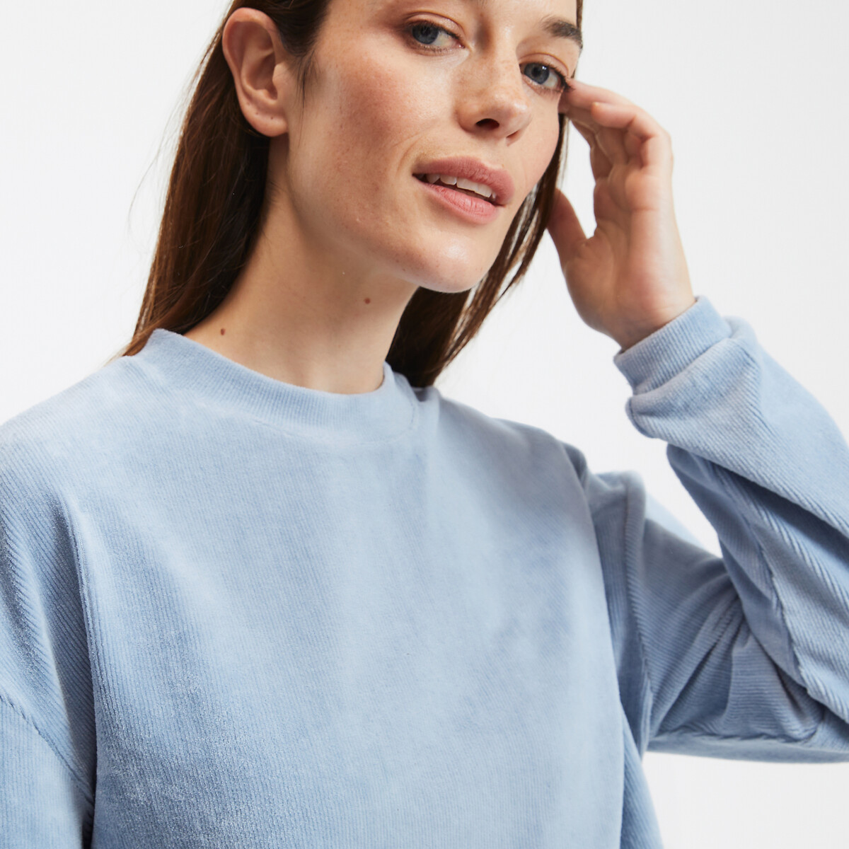 LA REDOUTE COLLECTIONS<br>Pijama em geribd fluweel