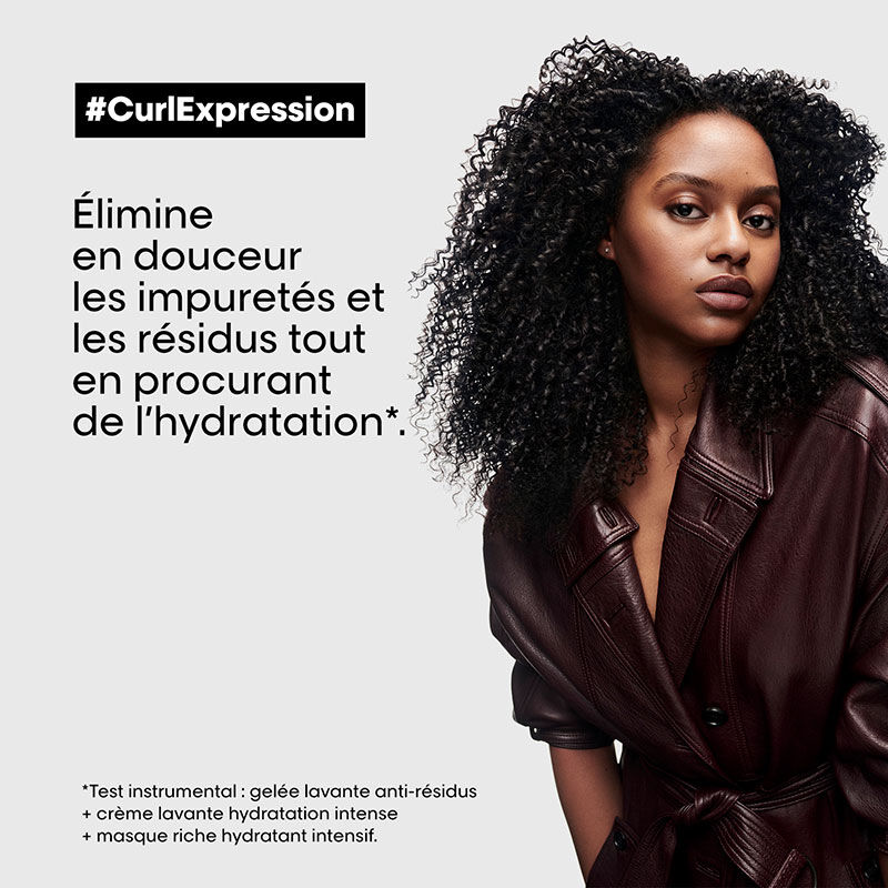 Gelée lavante anti-résidus pour cheveux bouclés ou crépus Curl Expression 1500ml