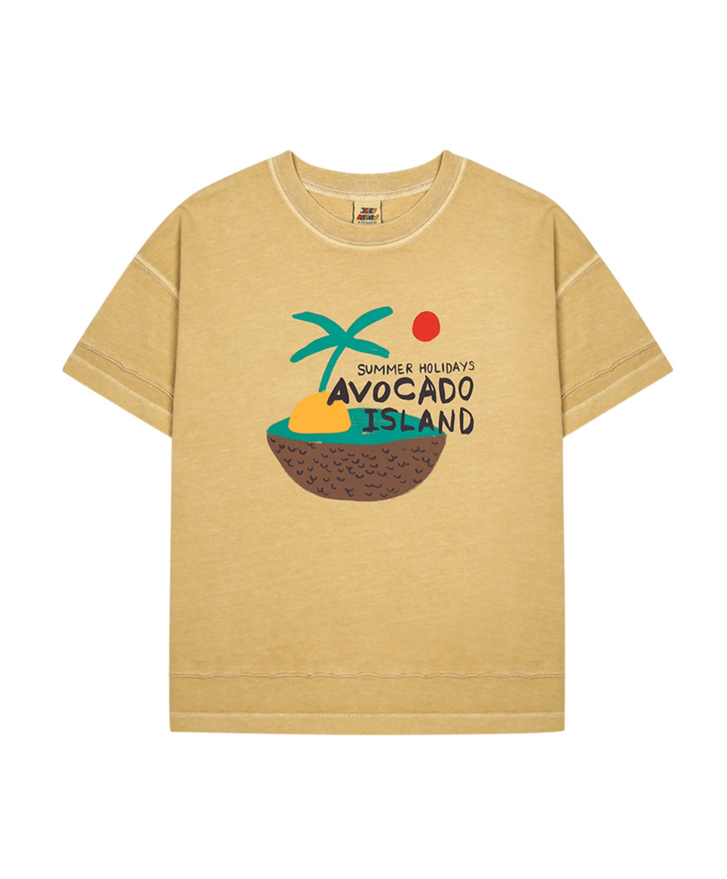 Jelly Mallow Jongens T-shirt geel