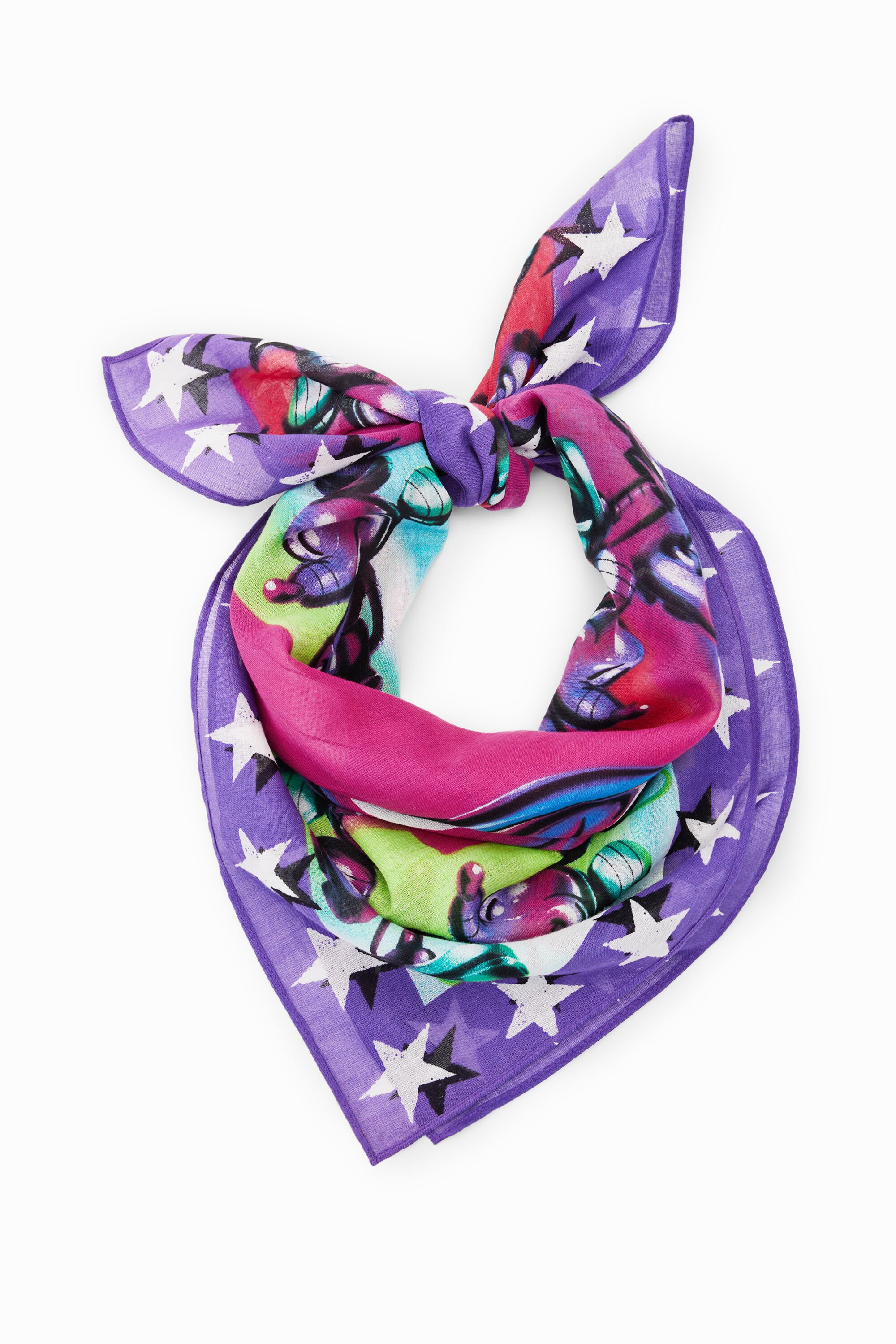 Foulard carré Mickey Mouse