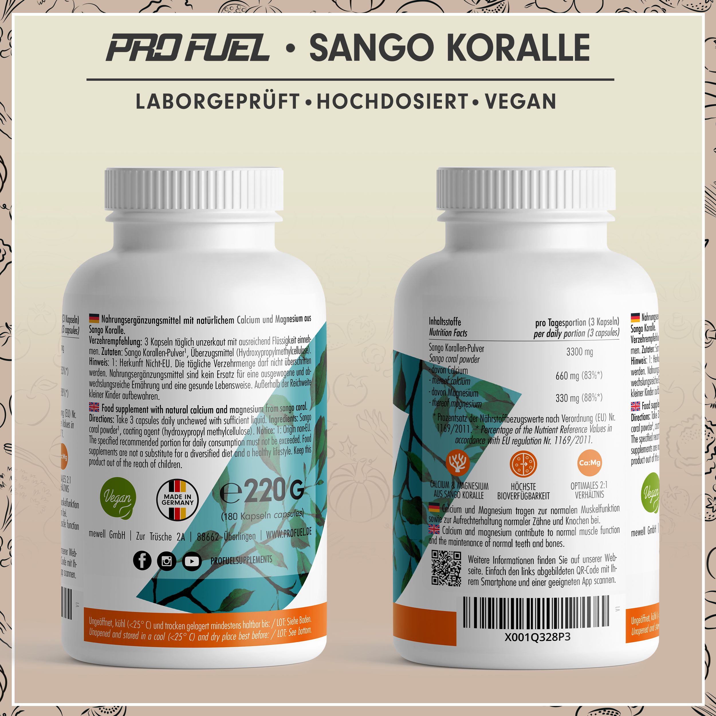 ProFuel - SANGO Meereskoralle-Kapseln
