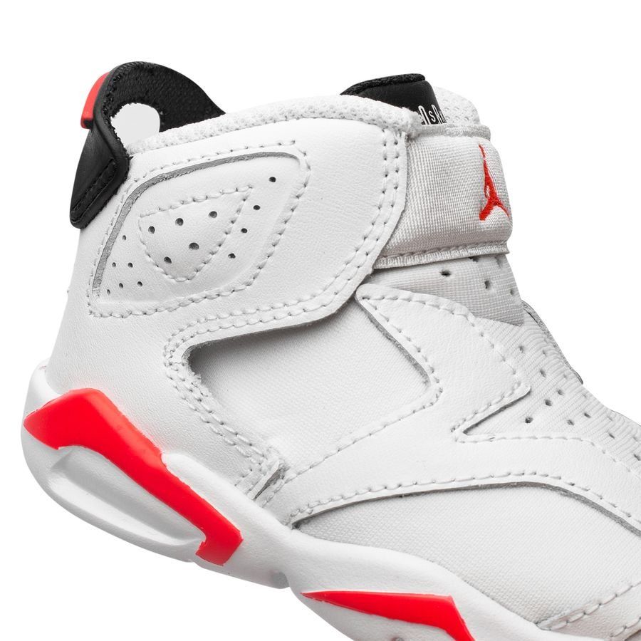 Nike Chaussures Jordan 6 Retro Little Flex - Blanc/Rouge/Noir Enfant