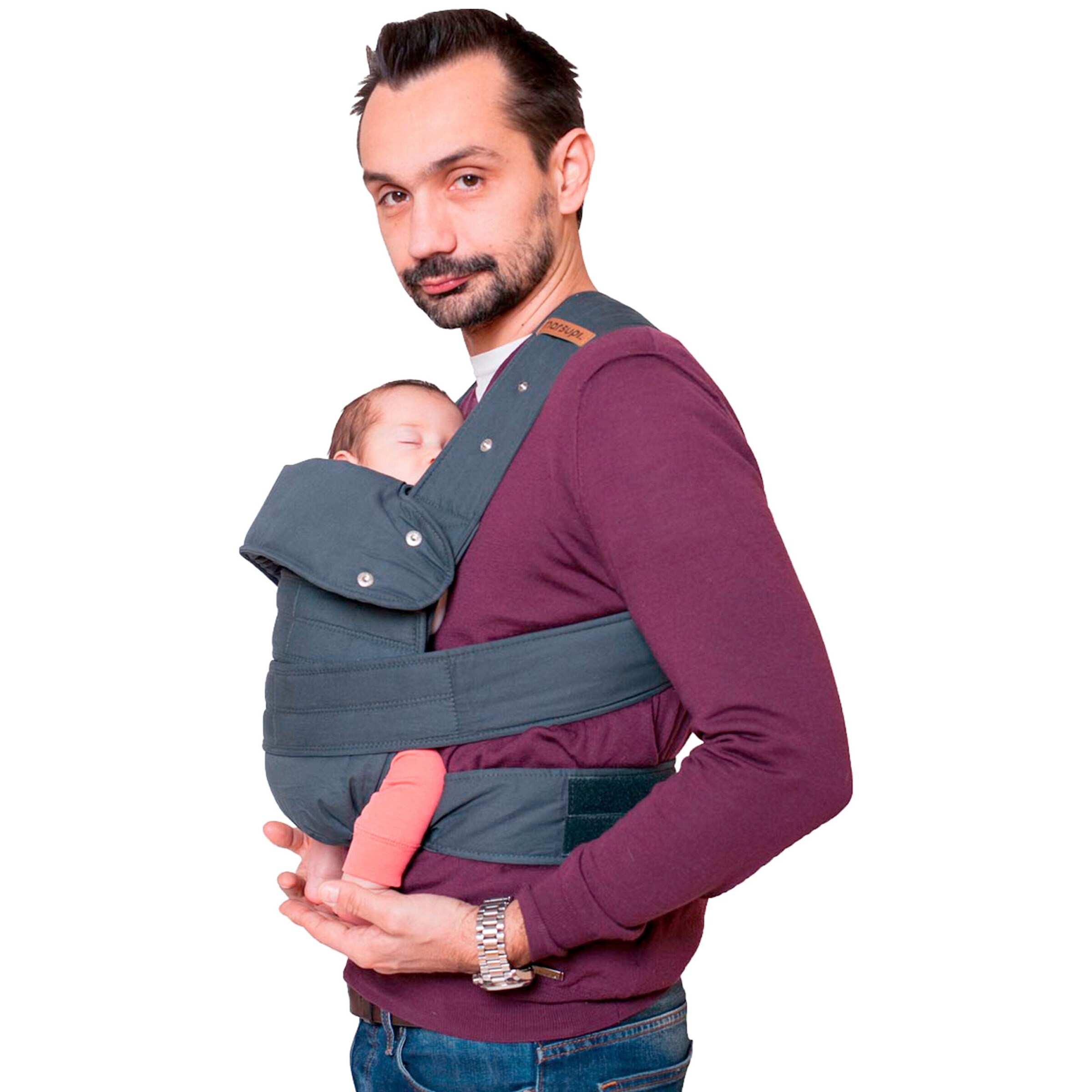 Marsupi Babytrage, Version 2.0 grey