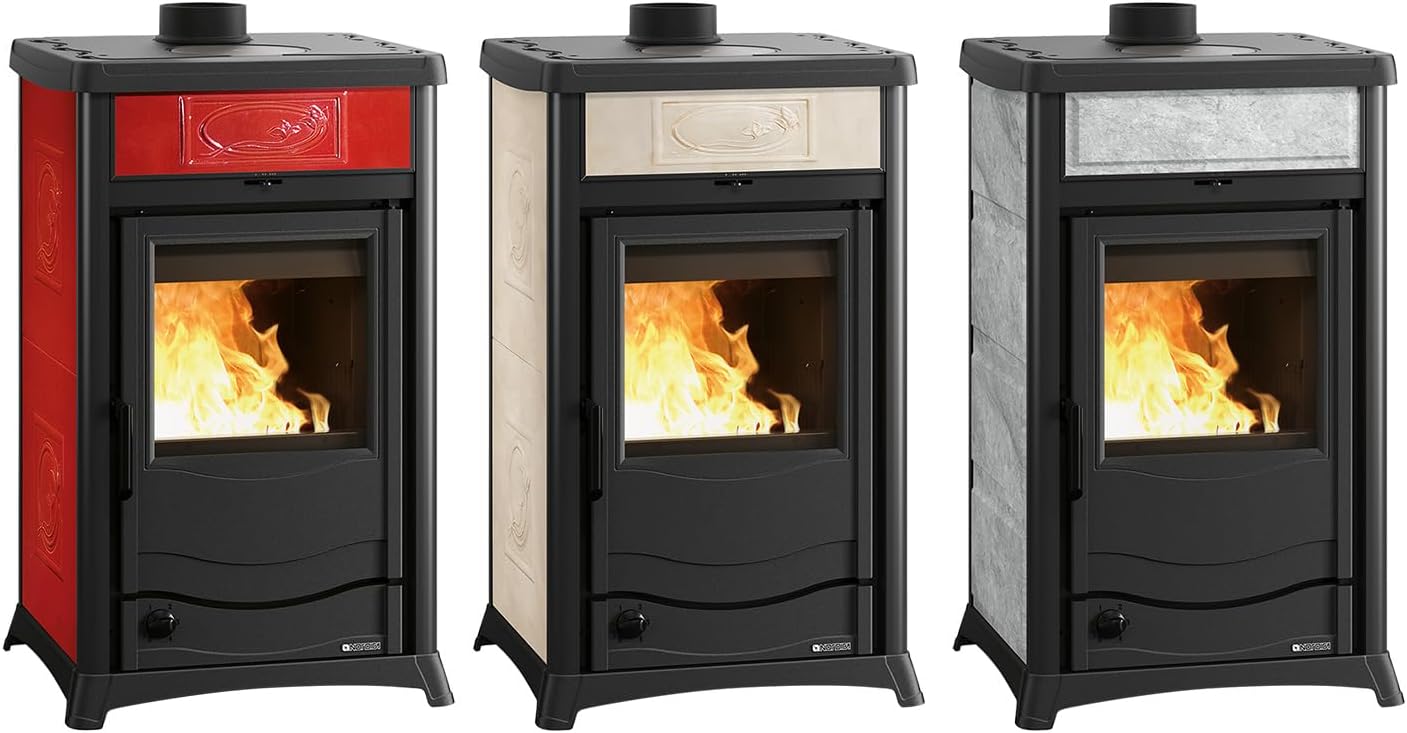 Nordica - termostufa a legna nordica termorossella plus evo dsa 4.0 pietra naturale - 31096