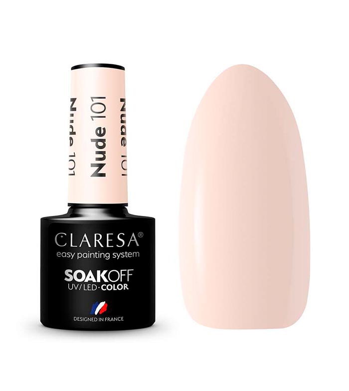 Claresa - Esmalte semipermanente Soak off - 101: Nude
